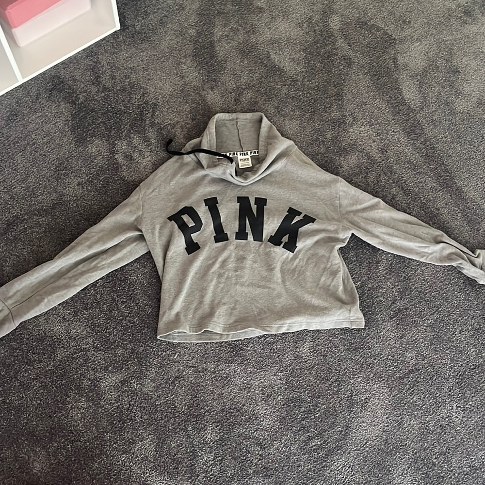 Pink Victoria’s Secret hoodie